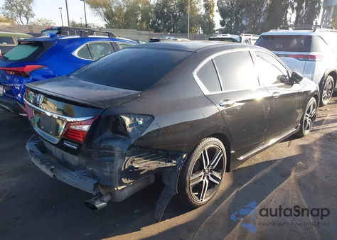 2017 Honda Accord Sport Se from USA, damaged, VIN 1HGCR2F11HA124476